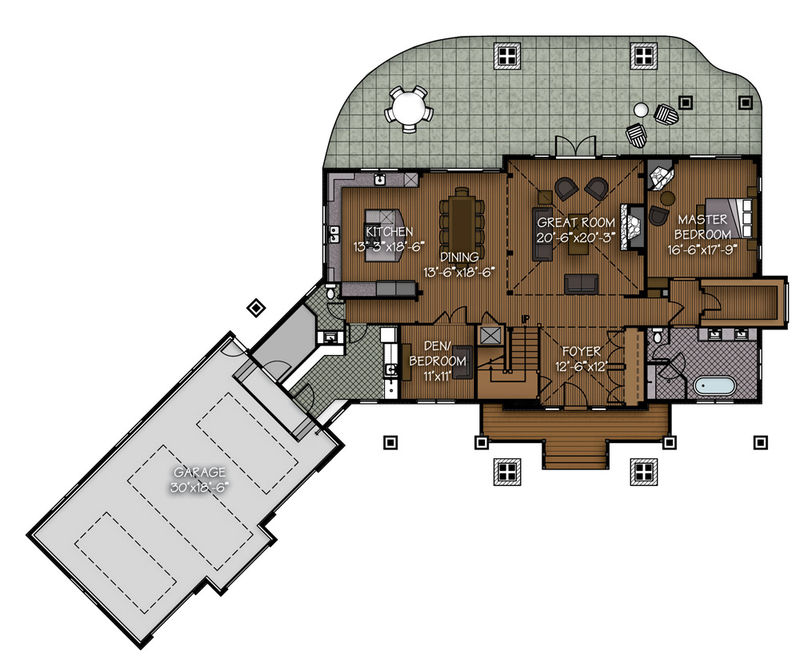 Living space:     2,565 sq. ft.     2-Car garage:     1,112 sq. ft.